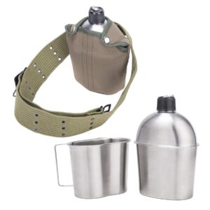 Canteen and holder